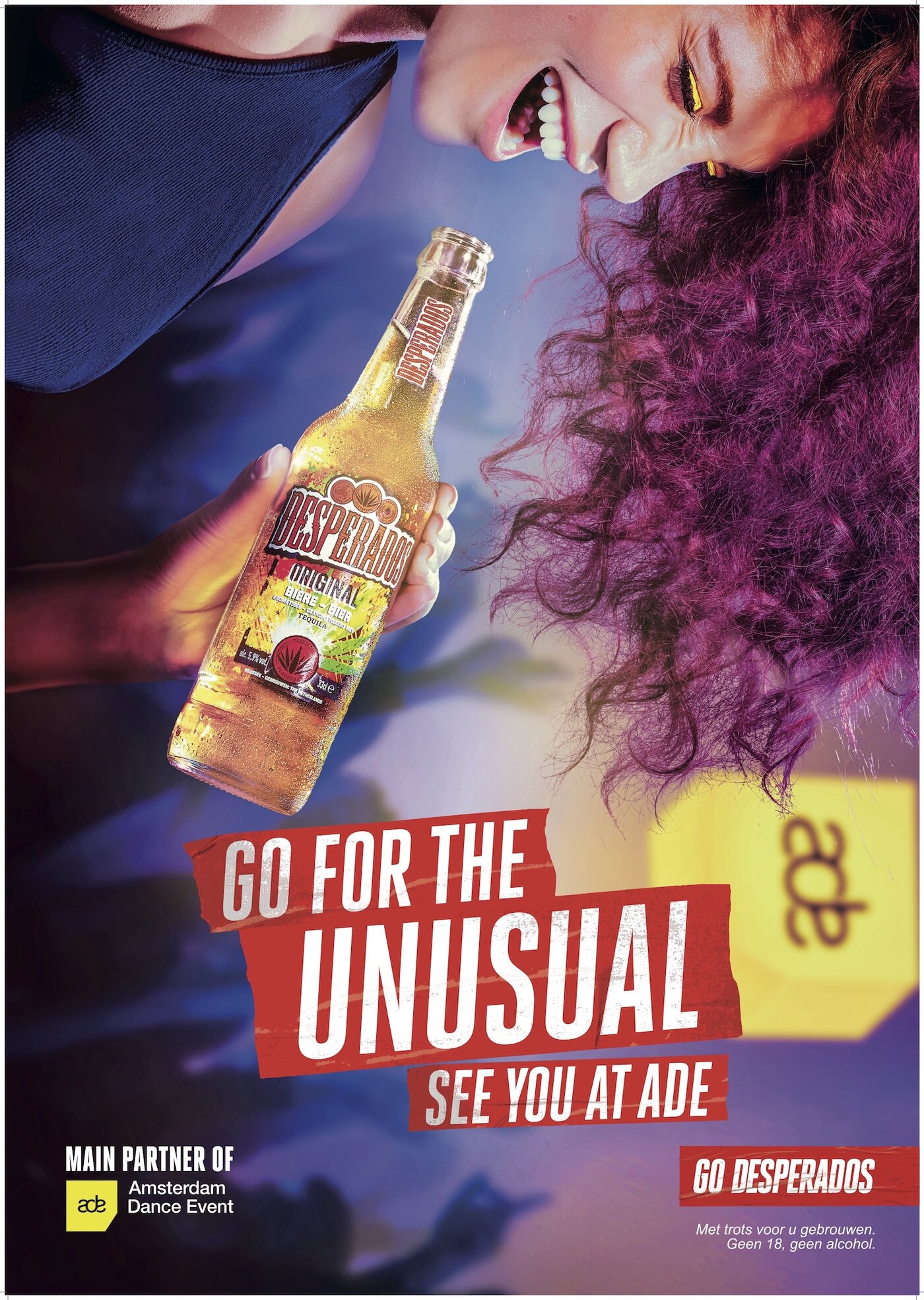Desperados x ADE key visual artwork