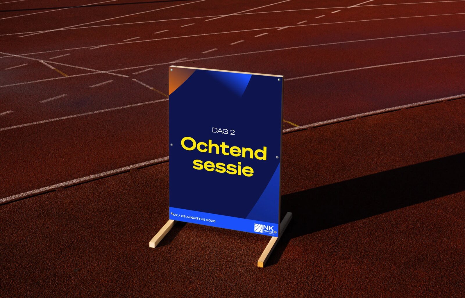 NK Atletiek trackside signage