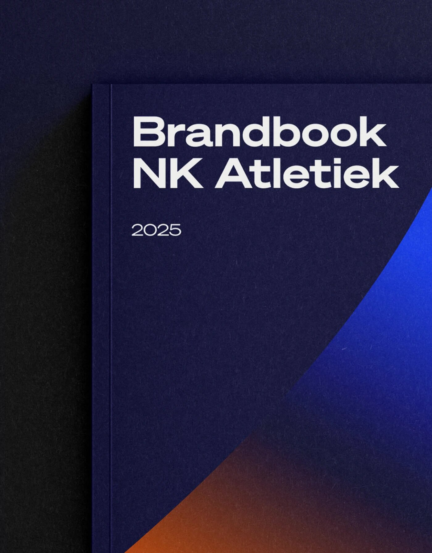 NK Atletiek 2025 brand book cover