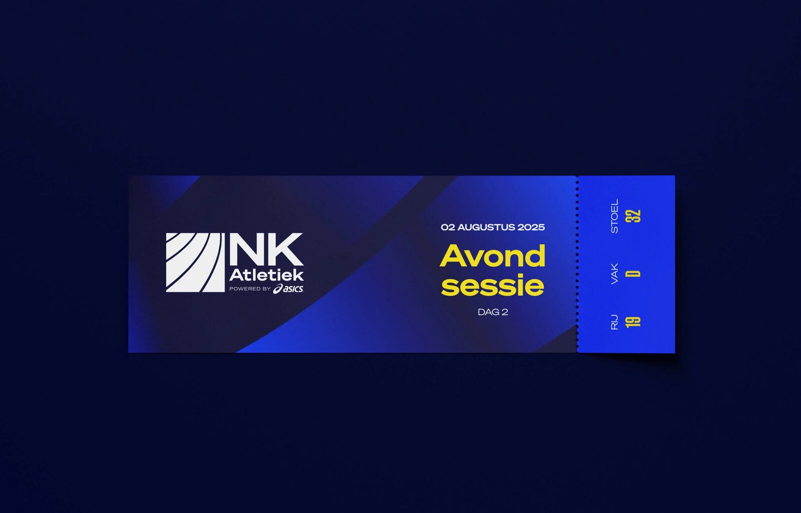NK Atletiek event ticket